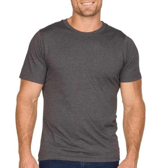 Colosseum Men's Dual Blend Playbook Short Sleeve Tee Grey L - Picture 1 of 8